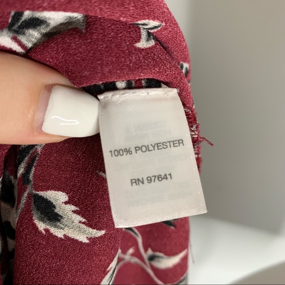 J. Jill Floral Pleated Back Shirt SZ PS Petite Collared Flowy Blouse Multicolor - Picture 11 of 12